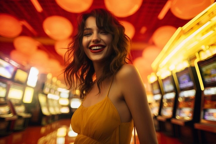 Live American Roulette wheel and betting table on naga2000 slot